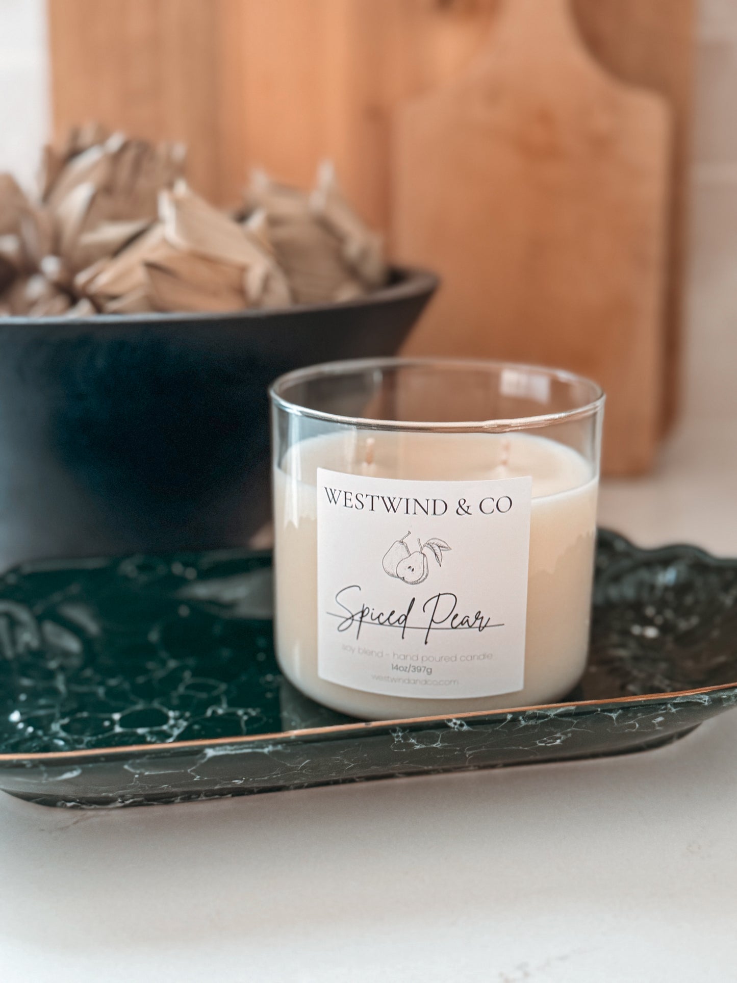 Spiced Pear 14oz Candle