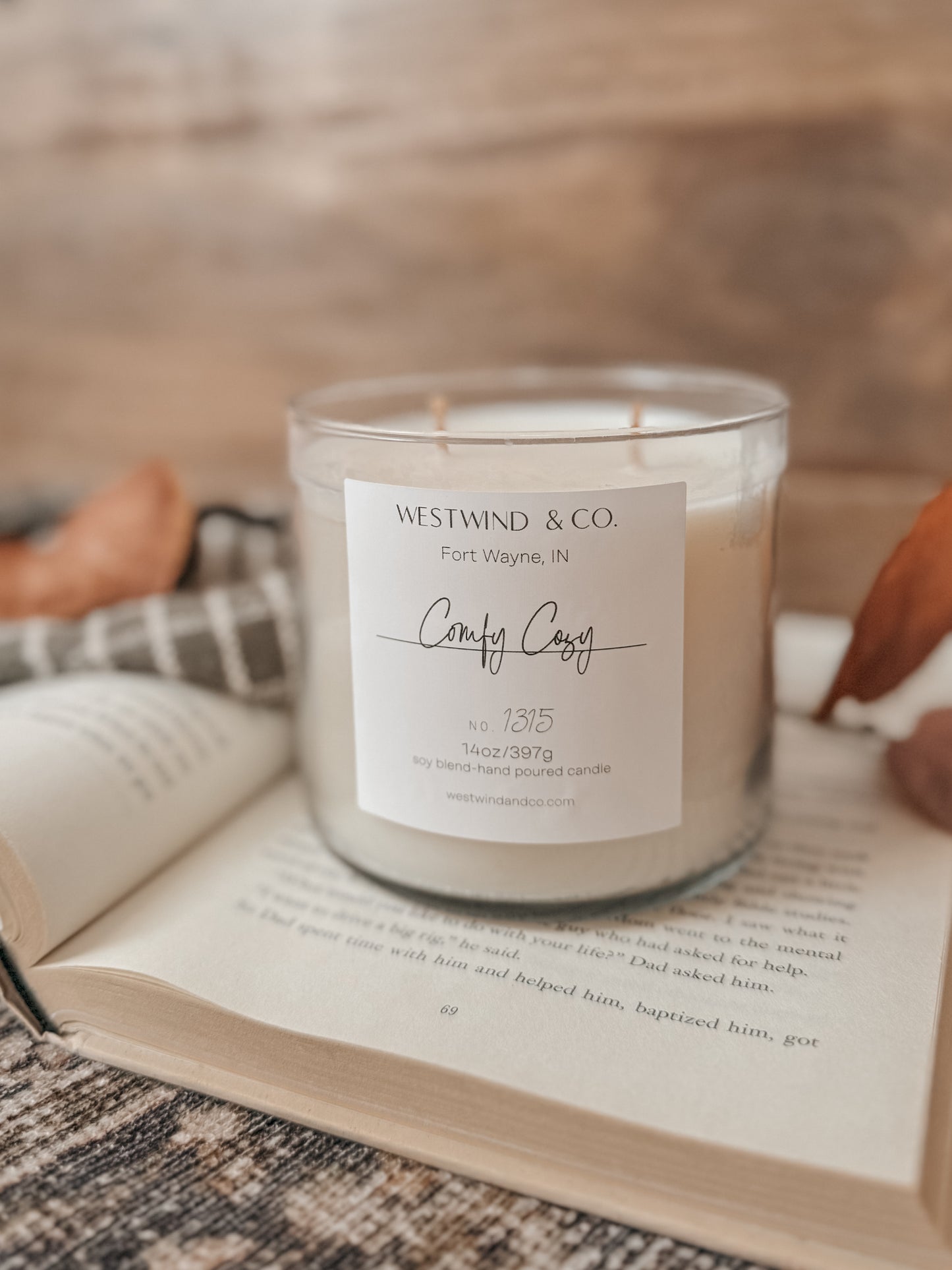 Comfy Cozy 14oz Candle