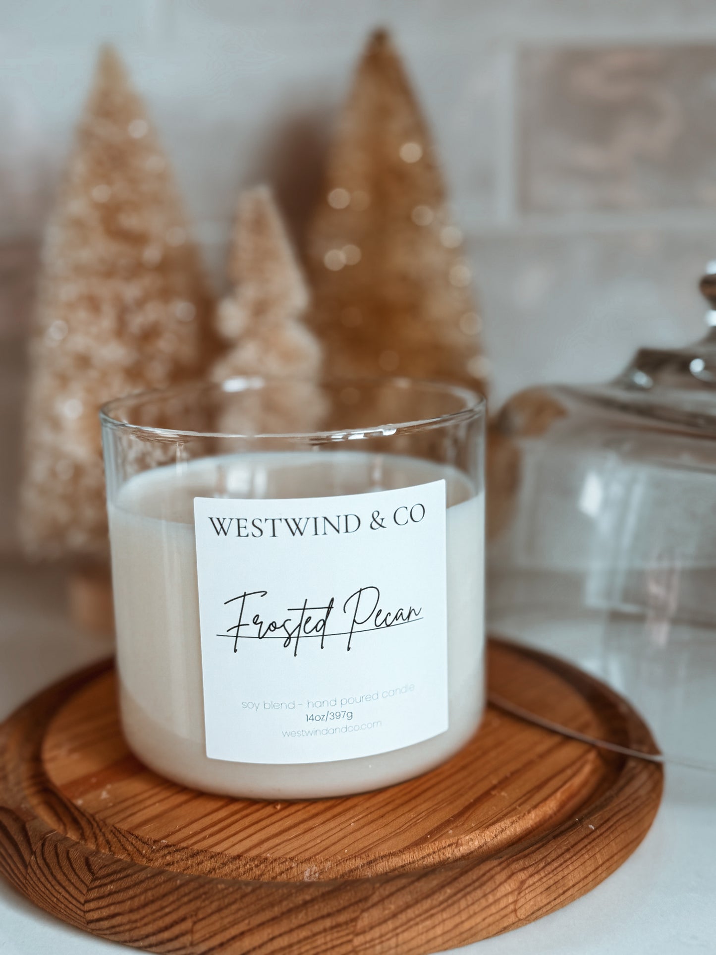 Frosted Pecan 14oz Candle