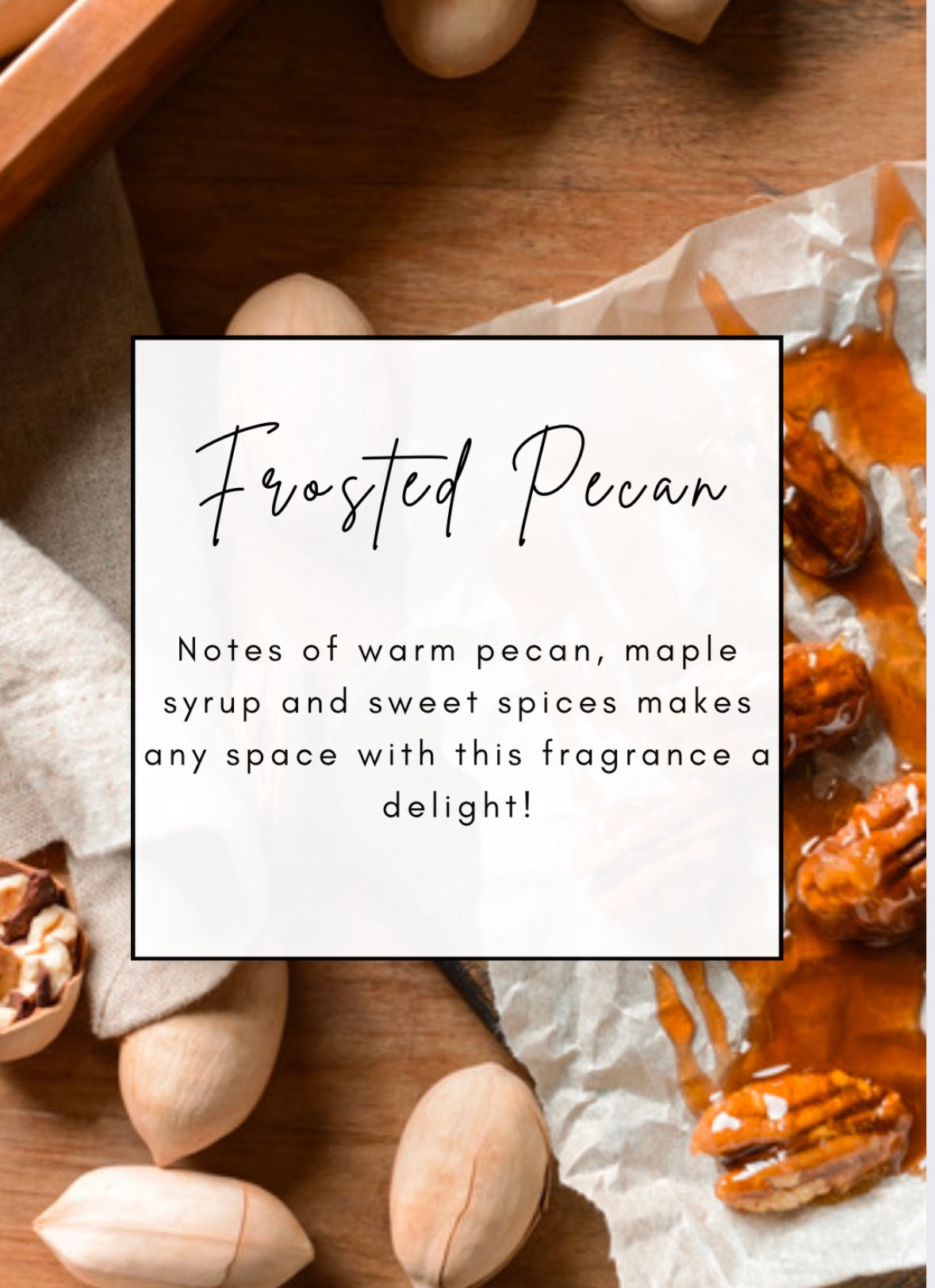 Frosted Pecan 8 oz Car Diffuser