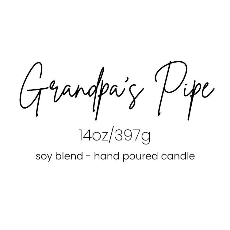 Grandpas Pipe 14oz Candle