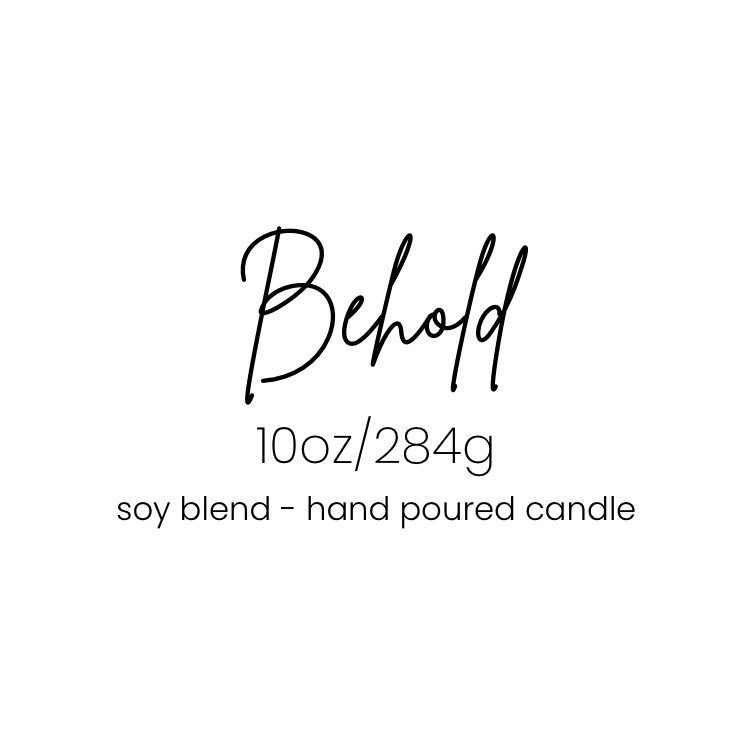 Behold 10oz Candle