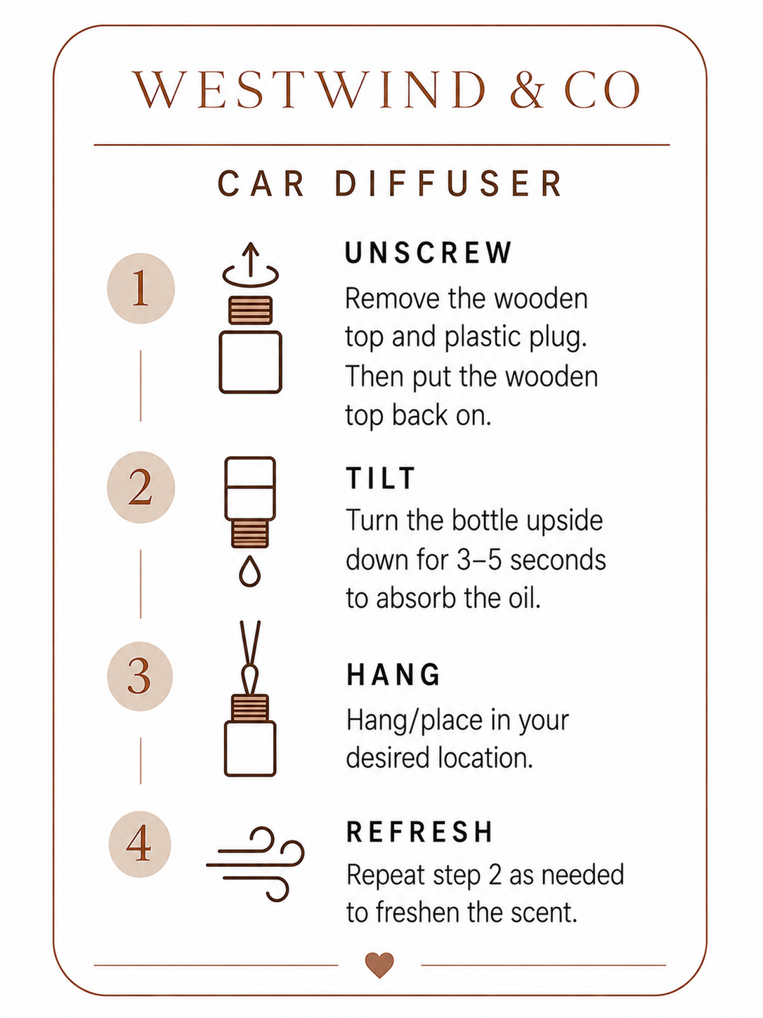 Comfy Cozy 8ml Car Diffuser
