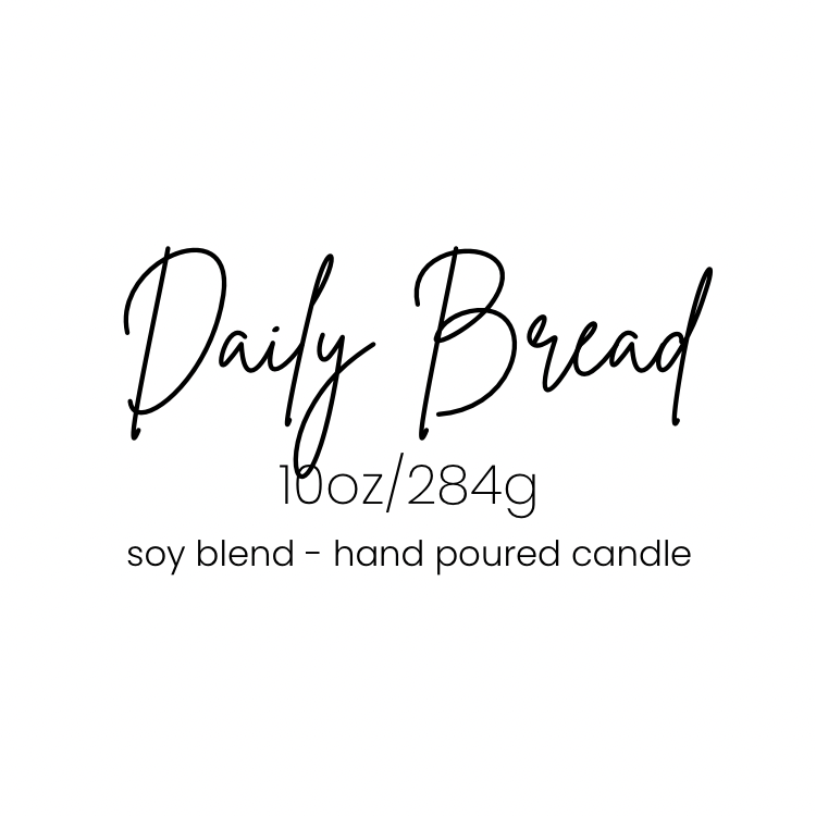 Daily Bread 10 oz candle