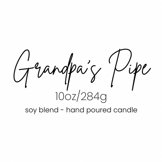 Grandpas Pipe 10oz Candle