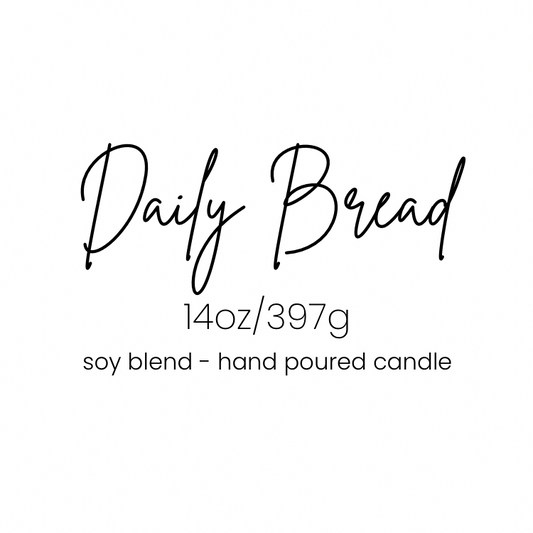 Daily Bread 14 oz candle