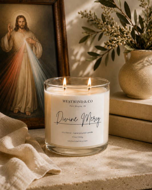 Divine Mercy Candle